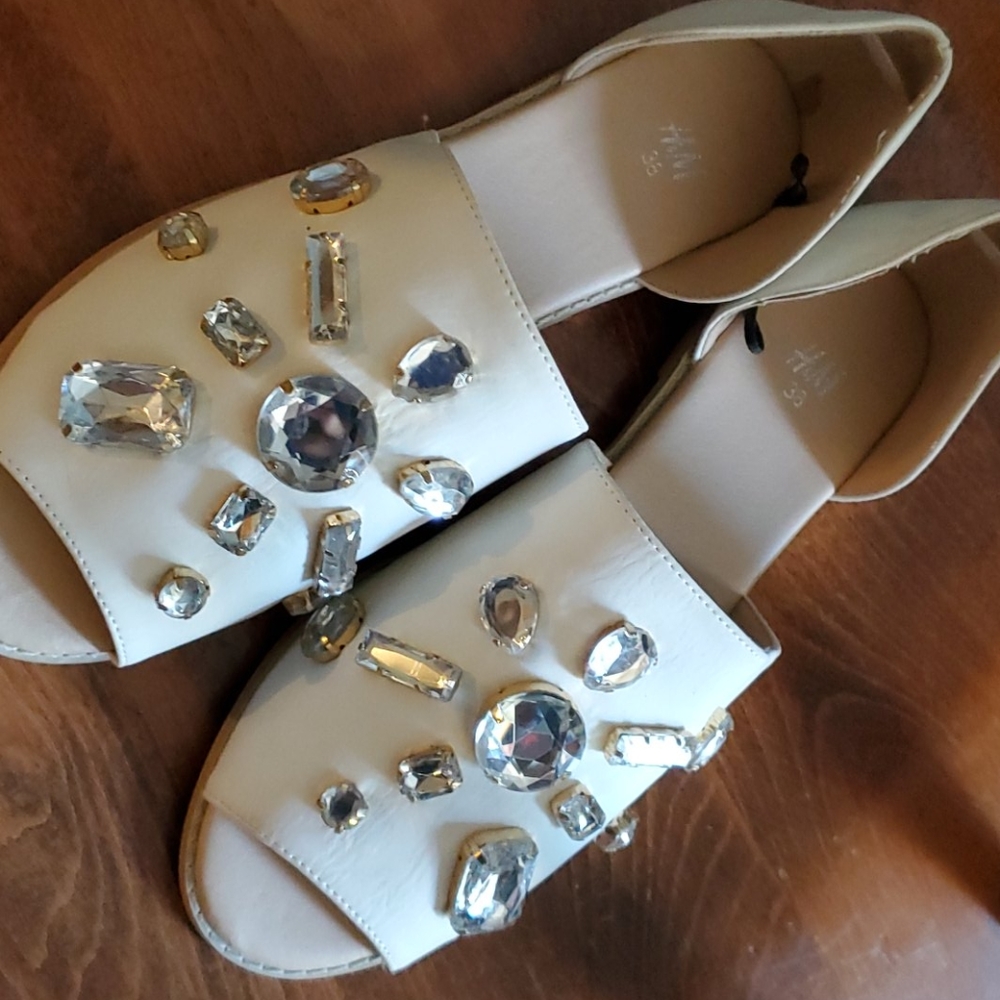 H&M Jeweled Flats